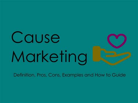 disadvantages of cause marketing